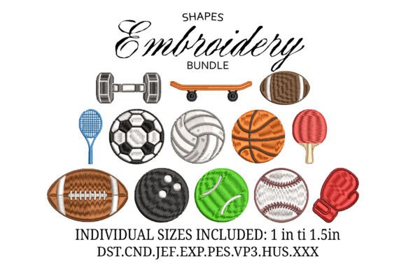 A Practical Review of Mini Sports Ball Embroidery Designs