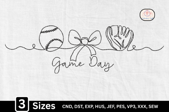 A Professional's Honest Review of the Game Day Baseball Bow Embroidery Design