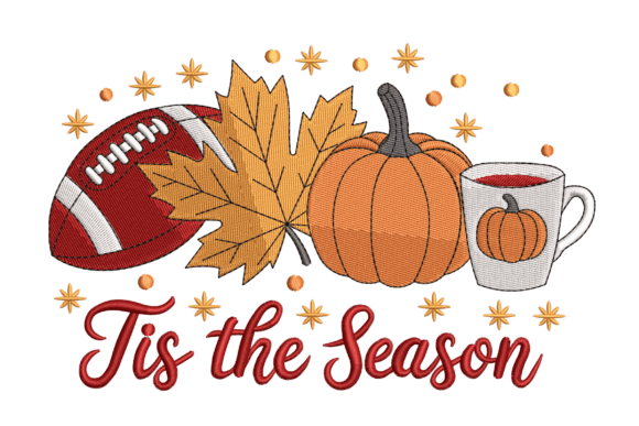 Autumn Fall Embroidery Design: A Professional Design Review for Business Merch