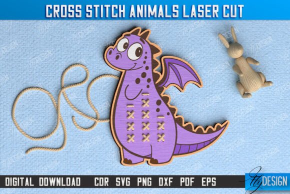 Cross Stitch Dragon Lacing: A Market Designer's Review