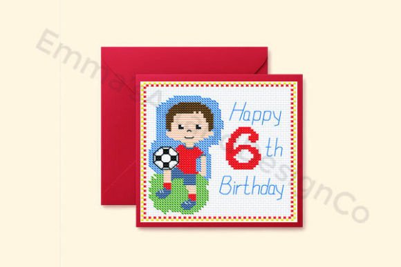Embroidery Designer Review: Soccer Birthday Cross Stitch for Sweatshirts