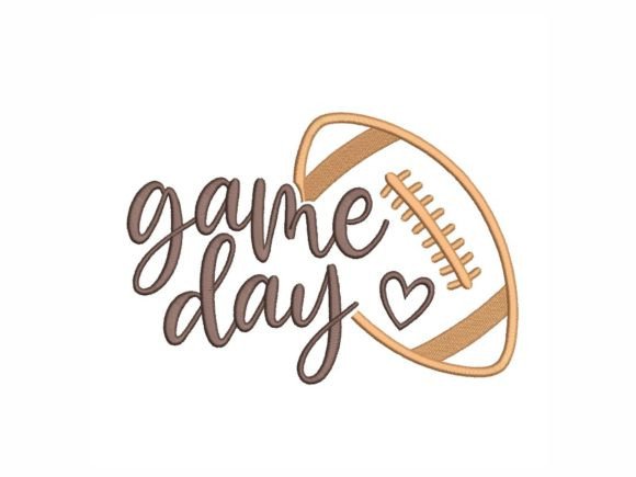 Game Day: A Designer's Review of This Football Embroidery File