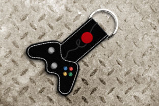 Reviewing the Creative Fabrica Game Controller Key Fob Embroidery File