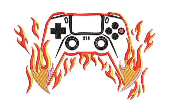 Reviewing the Game Controller Embroidery Design for Business Merchandise